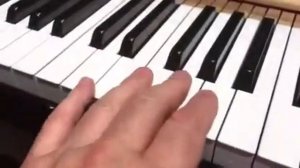 Действие механизма двойной репетиции на рояле