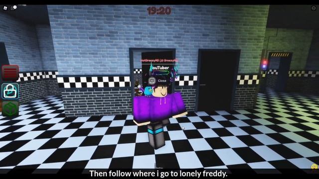 FNaF RP: New & Rebranded - How to get LONELY FREDDY BADGE (ROBLOX) смотреть онлайн