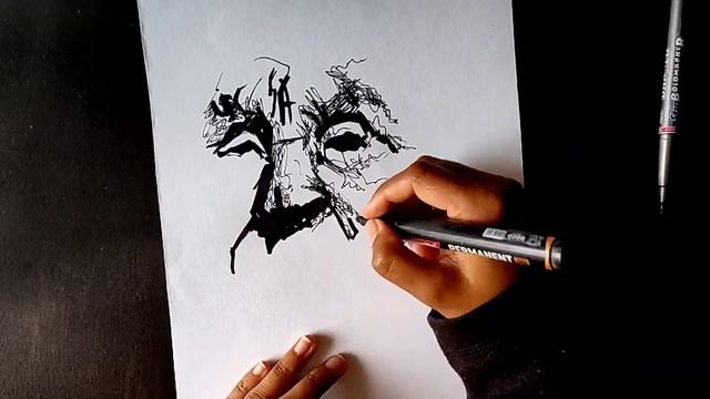old woman [ sketch ] marker pen смотреть онлайн