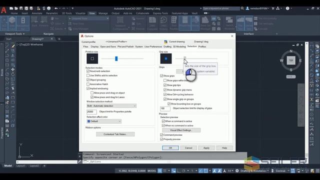 How to adjust AutoCAD Cursor Pickbox смотреть онлайн
