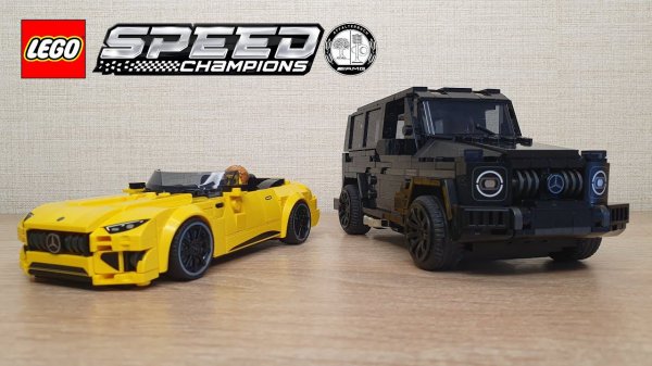 БУДЕТ ЛИ ЕЩЁ ЧТО-ТО ЛУЧШЕ? [Обзор LEGO Speed Champions 76924 Mercedes-AMG G 63 & Mercedes-AMG SL 63]