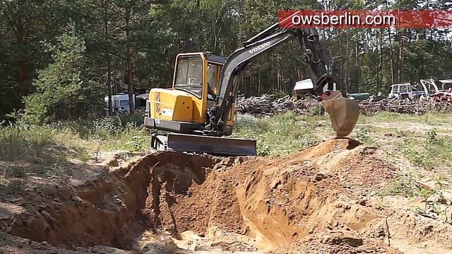 Volvo EC45. Mini-Bagger | Mini-Excavator | Миниэкскаватор.