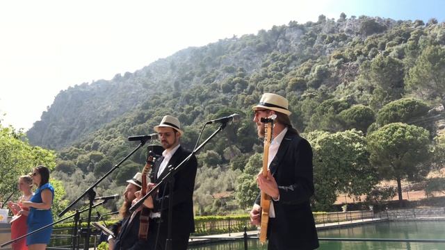 RUMBA BROS - Shape of my heart // Sting cover, Mallorca spanish music private party wedding cocktai смотреть онлайн