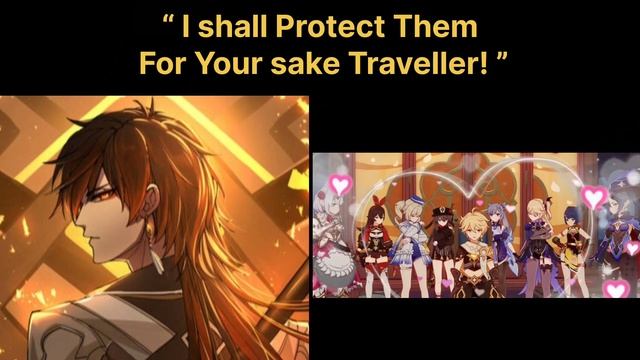 Mr.Zhongli Approves Aether's Harem. смотреть онлайн