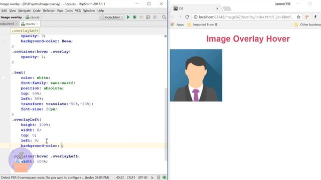 How to create image overlay hover effect using HTML and CSS only смотреть онлайн