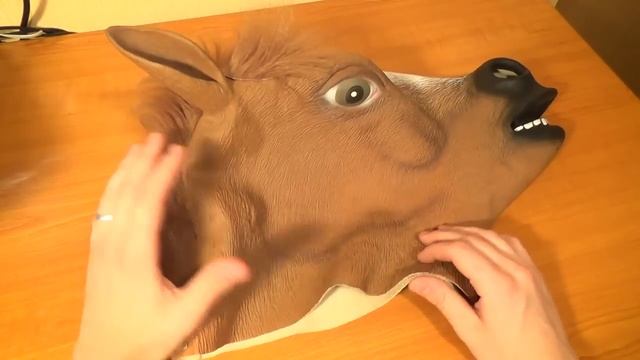 Маска коня! Небольшой обзор! смотреть онлайн