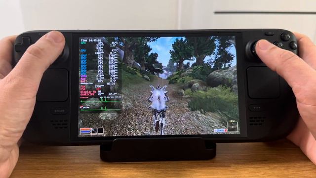 Morrowind Fullrest Repack 4.1.29 OpenMW Steam Deck OLED Gameplay My Settings