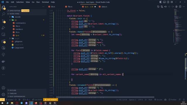 Tauri Types Dev Log | #2 | #programming #rust #tauri #tauriapp смотреть онлайн