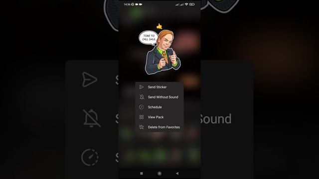 How to add stickers to Favorites in Telegram смотреть онлайн