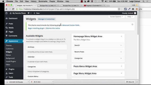 MAT-225 WordPress First Site Basics - Part 08 смотреть онлайн