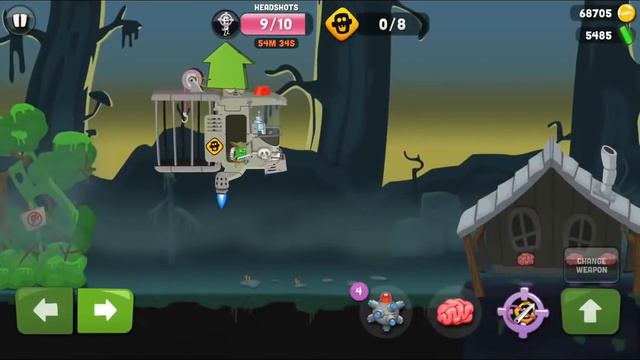 HEADSHOT AT ZOMBIE CATCHERS!!! TOP GAMES ON IOS смотреть онлайн
