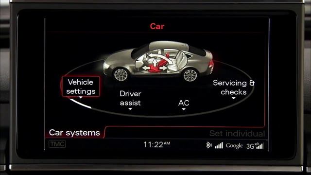 Audi MMI Vehicle Controls and Settings tutorial (Navigation plus with MMI Touch) смотреть онлайн