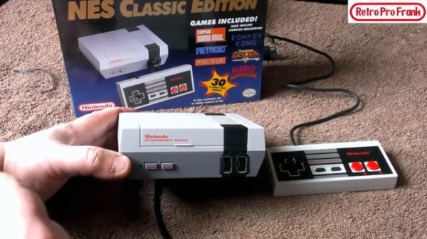 NEW NINTENDO NES CLASSIC EDITION ( NES MINI ) Unboxing and Review - RETRO PRO FRANK