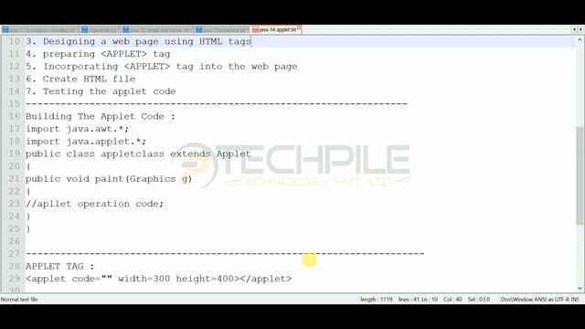 Applet In Java || Complete Applet смотреть онлайн