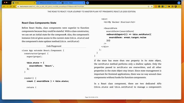 The Road to Learn React - Addon - 35 - Class Components - State 2022 смотреть онлайн