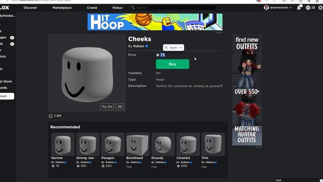 How to get CHEEKS in Brookhaven! (Cheeks Head) смотреть онлайн