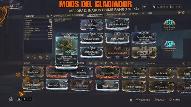 WARFRAME*TATSU PRIME*MEJORES BUILDS*camino de acero* смотреть онлайн
