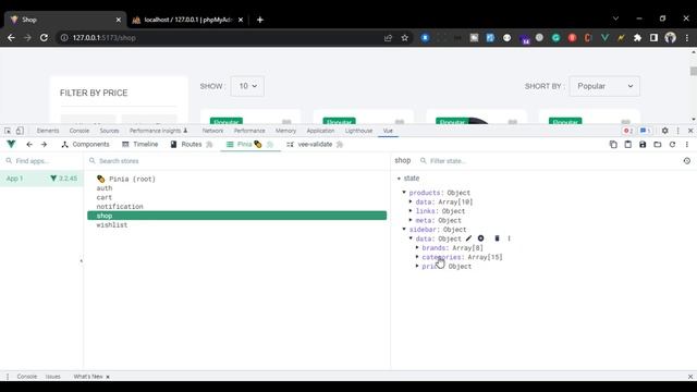#74 Shop Page | Sidebar Data Part-2 смотреть онлайн