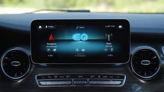 2021 Mercedes-Benz EQV-300 Interior смотреть онлайн