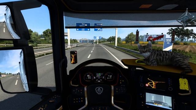 ETS2 SCANIA 770S V8 SUPER 2022 [2414] EURO TRUCK SIMULATOR 2 смотреть онлайн