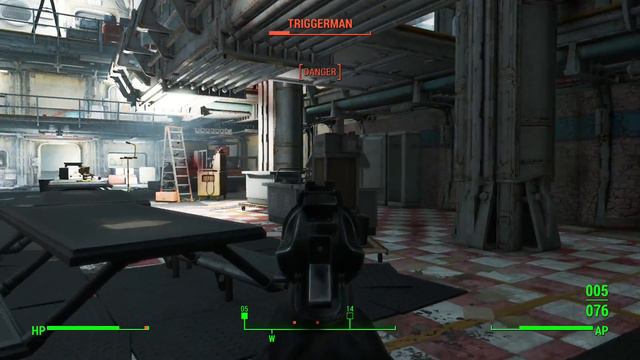 Fallout 4 - Entering Vault 114 to rescue Nick Valentine (PC/1080p/60fps) смотреть онлайн