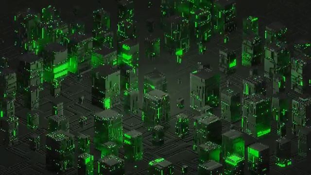 Pixel Art City Explosion - Blender Geometry Nodes смотреть онлайн