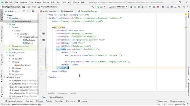 Como Crear un Servicio en Android | Android Studio Services смотреть онлайн