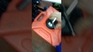 Хитрое крепление лопаты на сноубайк/снегоход