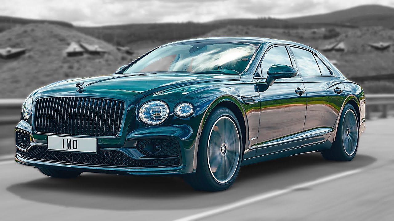 New Bentley Flying Spur Hybrid 2022 - Интерьер, Экстерьер, Вождение! смотреть онлайн