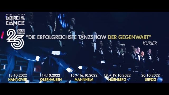 Lord of the Dance - Live 2022 - 25 YEARS OF STANDING OVATIONS - Tourtrailer смотреть онлайн