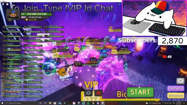 ?PUBLIC RAIDS | ENCHANTED FOREST DUNGEON QUEST LIVESTREAM! GIVEAWAYS!? смотреть онлайн