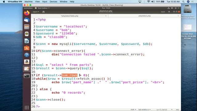MySQL - PHP Print Records to HTML (mysqli) смотреть онлайн