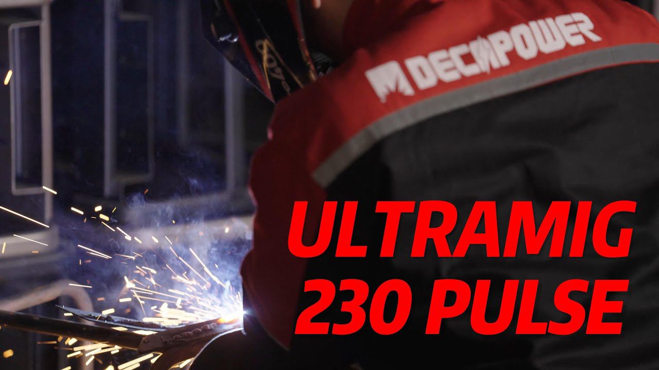 #DECAPOWER ULTRAMIG 230 PULSE  тестируем новый аппарат с двойным пульсом, первое впечатление