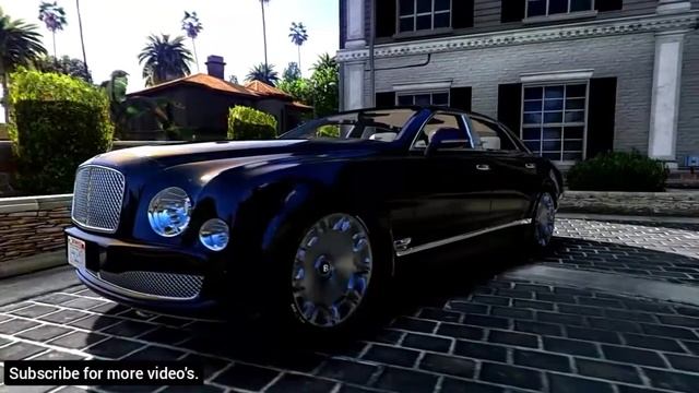 GTA 5 Bentley car mod (GTA 5 Mods) смотреть онлайн