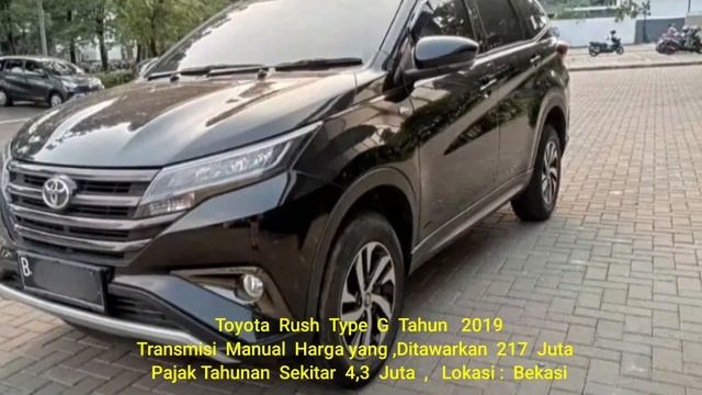 Info Harga Mobil Bekas Toyota Rush G Th 2018 - 2020 смотреть онлайн