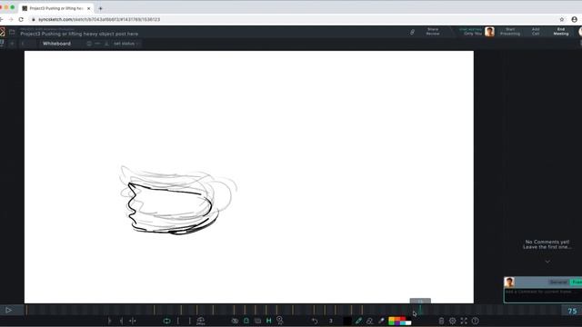 Syncsketch Tutorial 3 - How to animate on syncsketch and submit projects смотреть онлайн