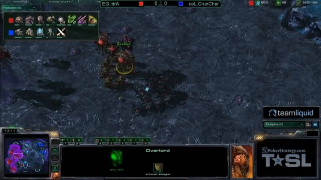Game 1 - EG.IdrA vs coL.CrunCher - TSL3 Ro32 Match 13 смотреть онлайн