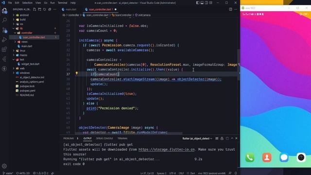 Flutter AI | Flutter Realtime Object Detection | Flutter Deep Learning | Flutter TensorFlow | TFlit смотреть онлайн