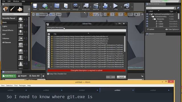 Git with Unreal Engine смотреть онлайн