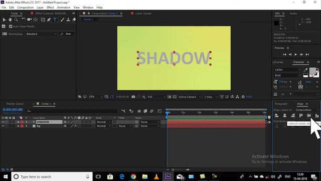 LONG SHADOW..........AFTER EFFECT TUTORIAL смотреть онлайн