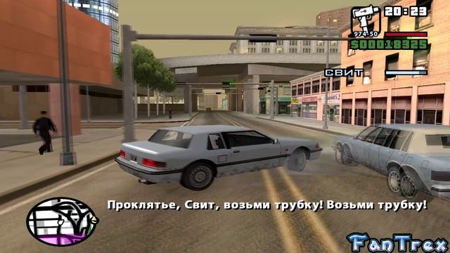 Прохождение GTA San Andreas: Миссия #27 - Зелёный Sabre смотреть онлайн