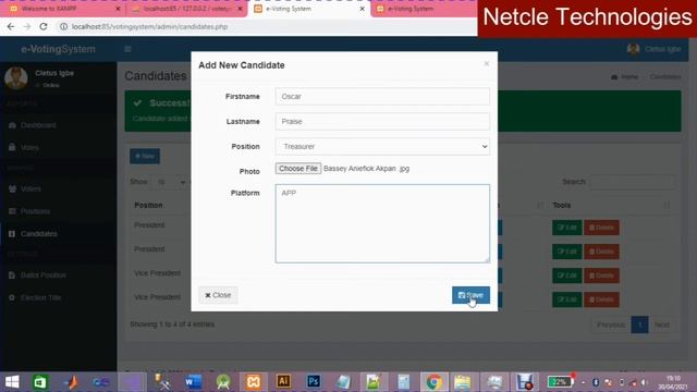 electronic voting system in PHP Source Code смотреть онлайн