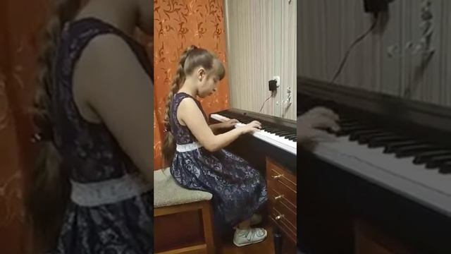 Играет Кира Панова 9лет.(3) смотреть онлайн