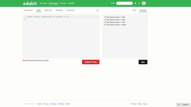 Easy JavaScript Exercises with Edabit смотреть онлайн