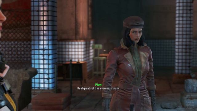 Fallout 4 - "Great set! … of songs" (Piper's awkward Magnolia flirt) смотреть онлайн