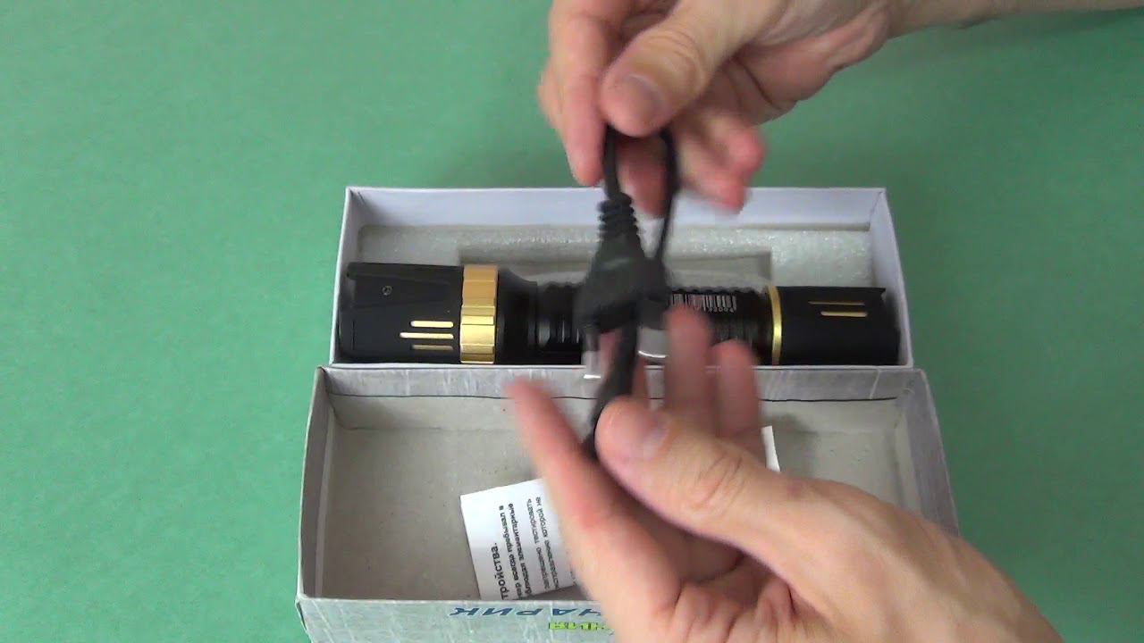 Комплектация - Электрошокер-фонарь Молния YB-1320 смотреть онлайн