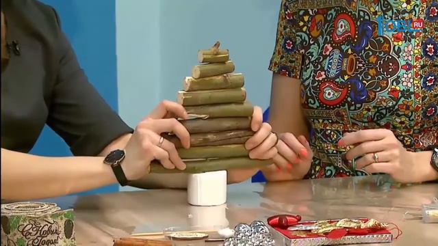 Делаем новогодний подарок – елочную игрушка смотреть онлайн