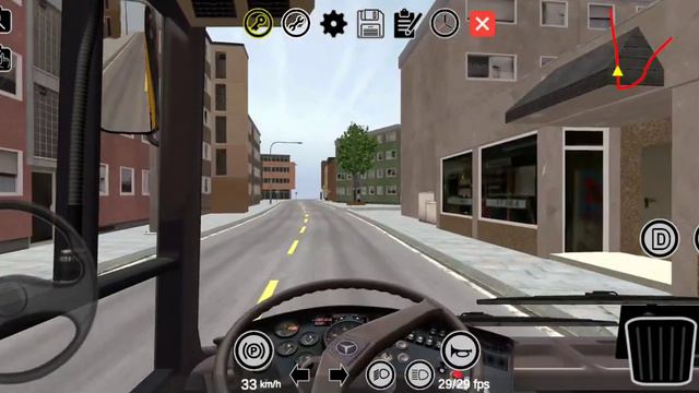 Proton bus simulator на автобусі Mercedes-Benz 0407 смотреть онлайн