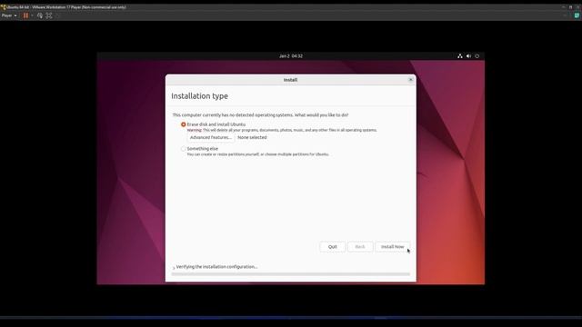 Install and Setup Ubuntu on VMware Workstation 17 Player смотреть онлайн