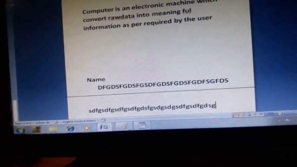 the usage of keyboard's keys part 1